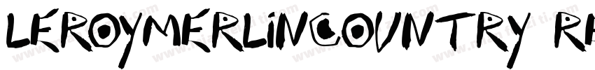 LeroyMerlincountry Regula字体转换